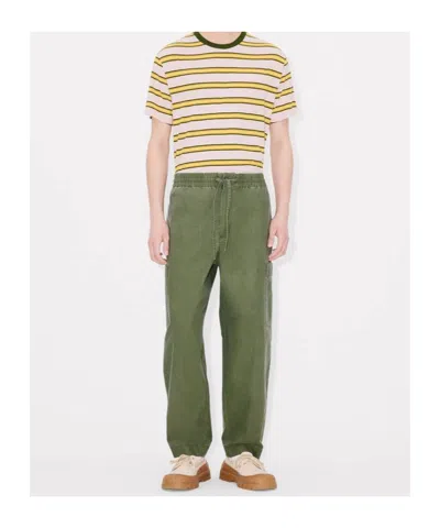 Kenzo Drawstring Cargo Trousers