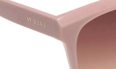 Diff 54mm Blythe Cat Eye Sunglasses
