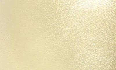 Moschino Statement Pointed Toe Pump In Yellow