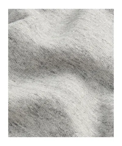 Woolrich Heathered Texture Elasticated Waistband Shorts In Grey