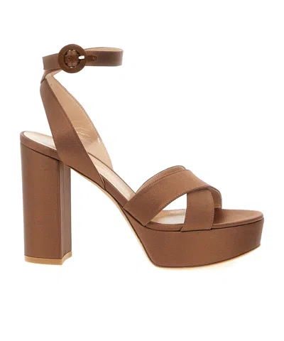 Gianvito Rossi "sabrina" Open Toe Platform Sandals