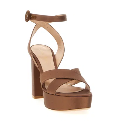 Gianvito Rossi "sabrina" Open Toe Platform Sandals