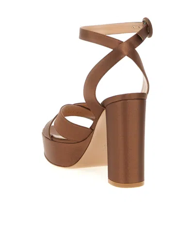 Gianvito Rossi "sabrina" Open Toe Platform Sandals
