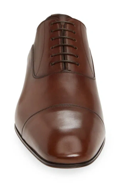 Christian Louboutin Greggo Patina Calf Leather Red Sole Oxford