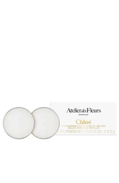 Chloé Atelier Des Fleurs Magnolia Alba Solid Perfume Refill Set