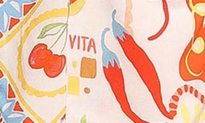 Petal And Pup Petal & Pup Ariala Cucina Print Sleeveless Tunic In Multi