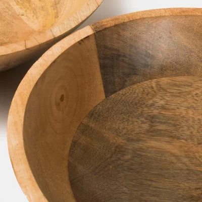 Mela Artisans Woodform Stackable Bowls