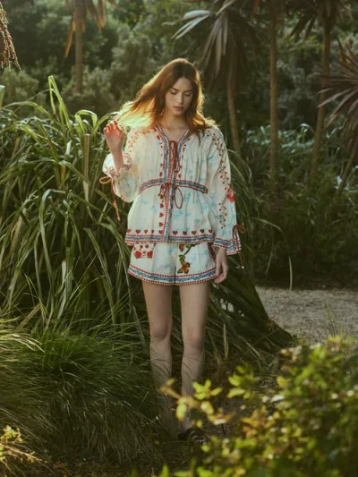 Eddy Isle Top In Neutral