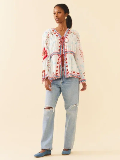 Eddy Isle Top In Neutral