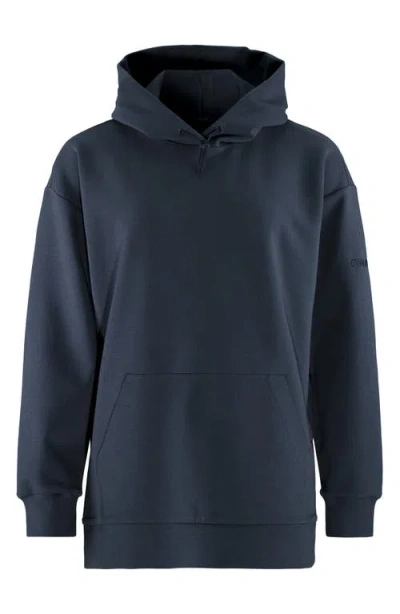 Craft Adv Join Jersey Hooded Pullover In Blue