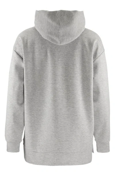Craft Adv Join Jersey Hooded Pullover In Gray