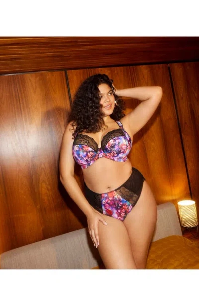 Elomi Lucie Plunge T-shirt Bra Womens Multi Underwire Stretch Lace Buu1085