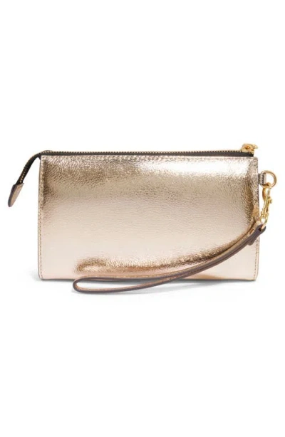 Aimee Kestenberg Saddle-up Leather Wristlet Clutch