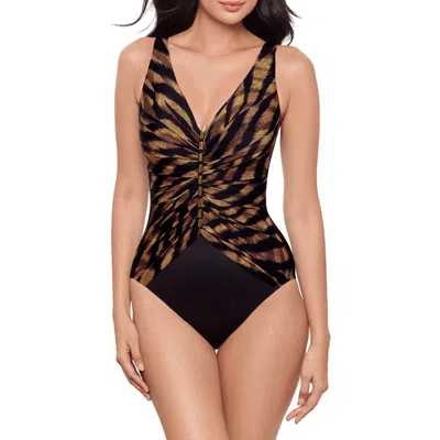 Miraclesuit Raya De Safari Charmer One Piece Swimsuit
