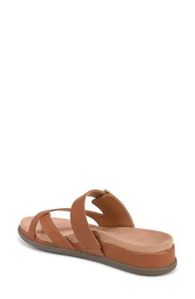 Vionic Carmela Platform Sandal In Brown
