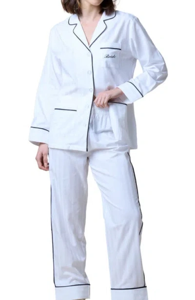 Kip. Kip Bride Cotton Long Pajama Set