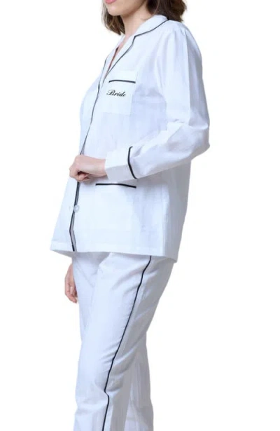 Kip. Kip Bride Cotton Long Pajama Set