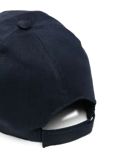 Corneliani Jersey Cap In Blue