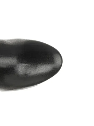 Stuart Weitzman Babette Leather Booties In Black