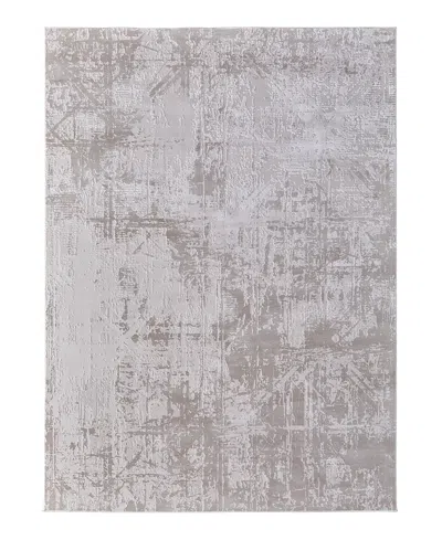 Feizy Prasad 39naf Area Rug, 8' X 11' In Gray