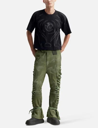 Fine Chaos Prism Lace Jersey Trousers