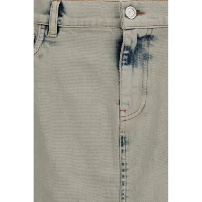 Coperni Denim Skirt With Multiple Pockets