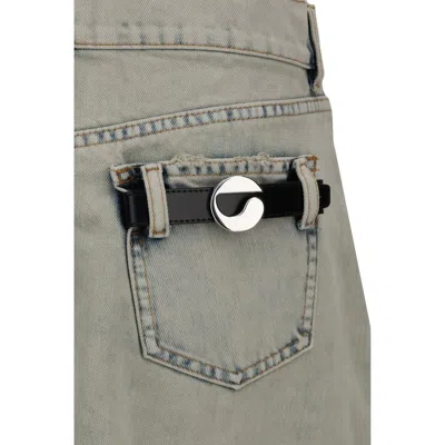 Coperni Denim Skirt With Multiple Pockets