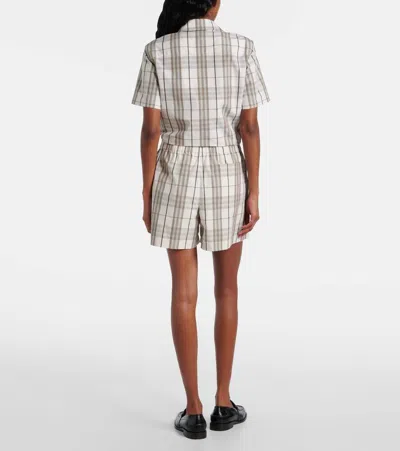 Burberry Camicia In Popeline Ricamato  Donna