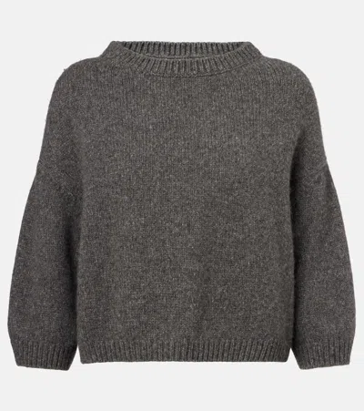 Khaite Sabina Sweater In Gray