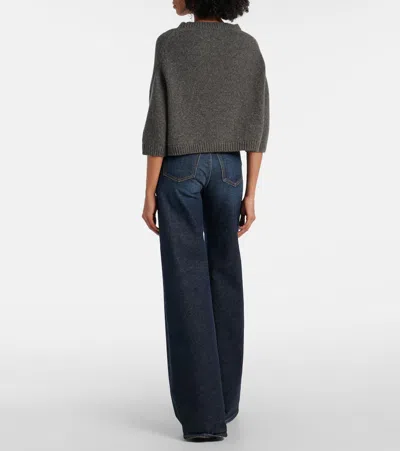 Khaite Sabina Sweater In Gray