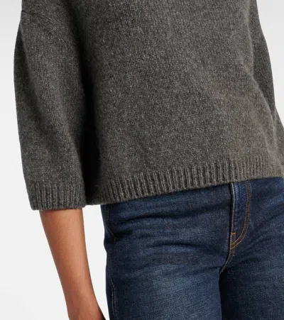 Khaite Sabina Sweater In Gray