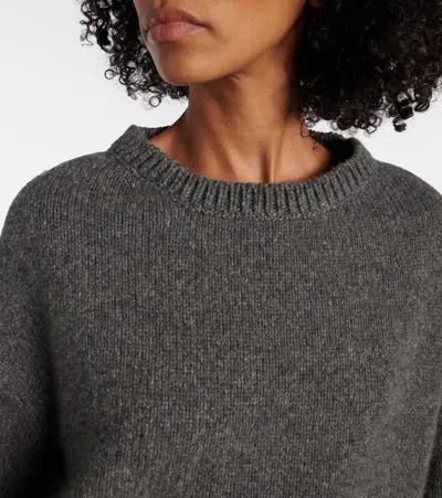 Khaite Sabina Sweater In Gray