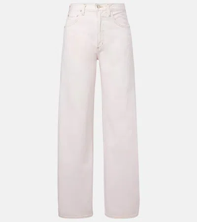 Agolde Low-curve High-rise Tapered Jeans