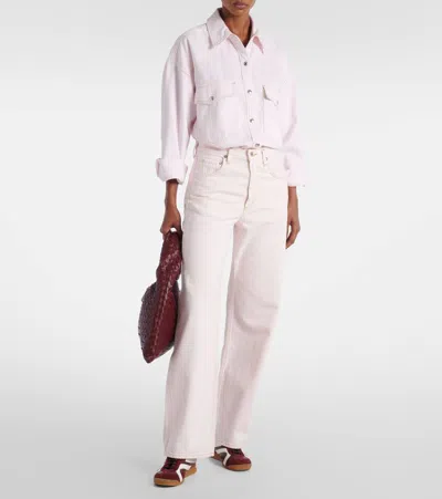 Agolde Low-curve High-rise Tapered Jeans