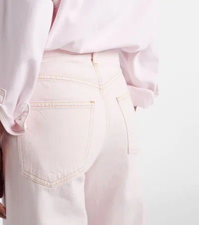 Agolde Low-curve High-rise Tapered Jeans