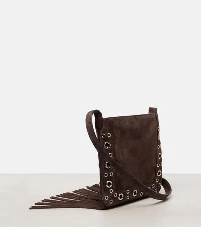 Valentino Brown Nellcote Small Crossbody Bag