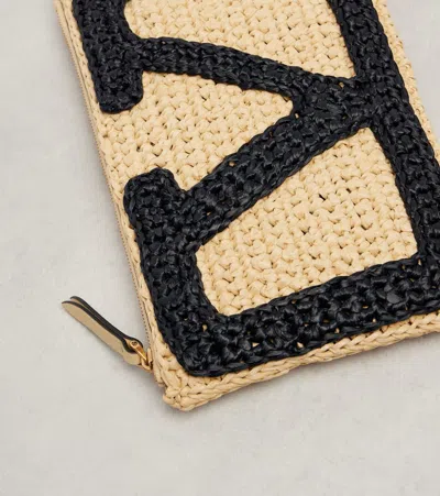 Valentino Clutch Viva Superstar In Rafia  Donna