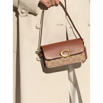 Coach Brown Shoulder Bags