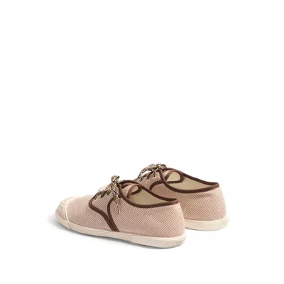 Valentino Bay By Bay Webbing-trimmed Checked Canvas Sneakers