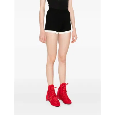 Amiri Cotton Shorts In Black