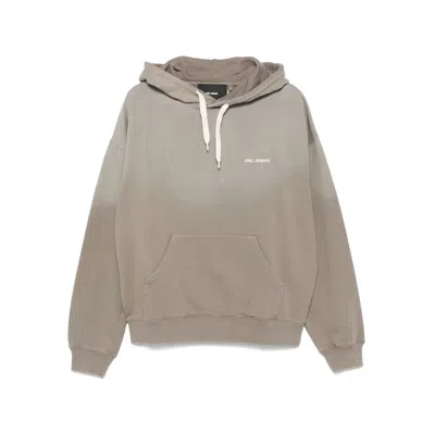 Axel Arigato Cotton Hoodie In Gray
