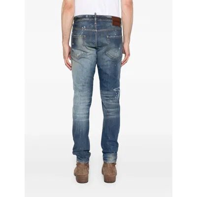 Dsquared2 Cool Guy Patchwork Distressed Jeans