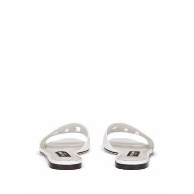 Dolce & Gabbana Leather Dg Millennials Slides