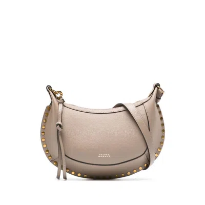 Isabel Marant Women Oskan Moon Leather Shoulder Bag