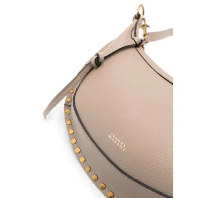 Isabel Marant Women Oskan Moon Leather Shoulder Bag