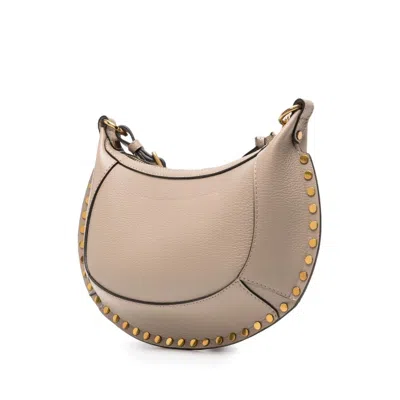 Isabel Marant Women Oskan Moon Leather Shoulder Bag
