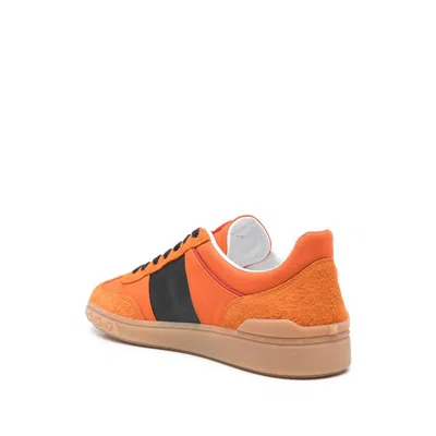 Valentino Upvillage Leather And Nylon Low Top Sneaker