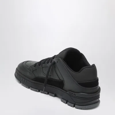 Axel Arigato Area Lo Sneakers In Black Suede And Leather In Black