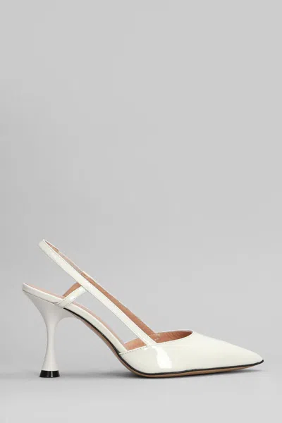 Marc Ellis 90mm Leather Slingback Pumps