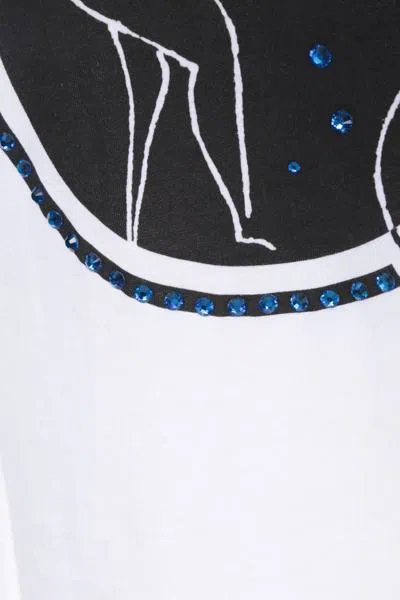 Swarovski X 10 Corso Como Crystal-embellished T-shirt